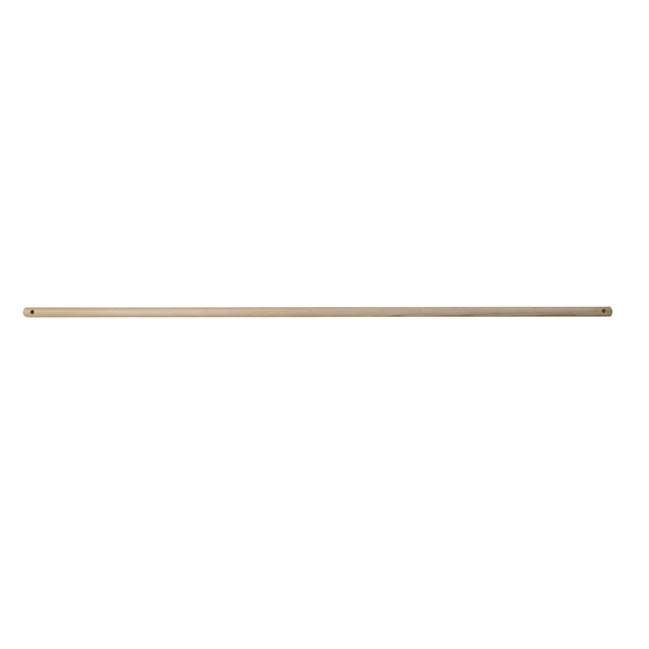 36" Natural Pre-Drilled Wood Dowel by Loops & Threads®